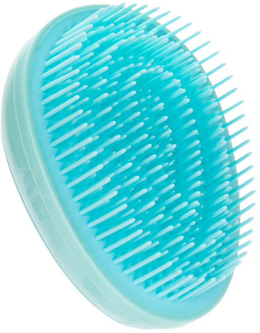 미니 계란 둥근 모양 헤어 브러시 작은 두피 마사지 빗 부드러운 휴대용 헤어 브러시 여행을위한 습식 건식, 1개, 02 Green