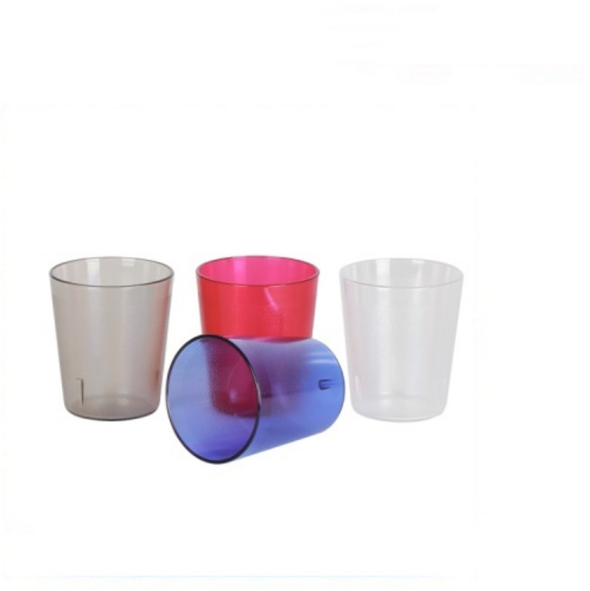 PC 물컵 400P 140ml 물컵 음식점 음료컵 컵 플라스틱, 400개, 패턴컵 투명 140ml(400P투)