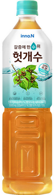이노엔 컨디션헛개수, 1.5L, 6개