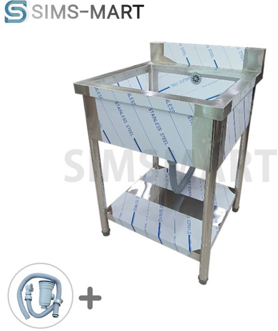 업소용 싱크대 600 1조 올 씽크 배수구 포함