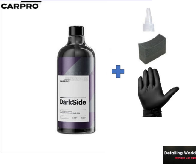 카프로 다크사이드 1리터 타이어 및 고무 코팅제, 1세트, 1L