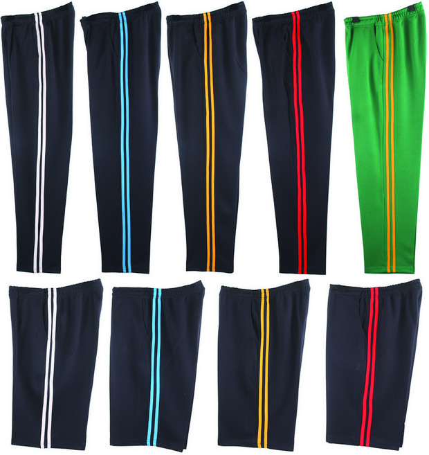 검정색바탕 체육복바지 기모바지 2선바지 학교체육복바지 크레용체육복