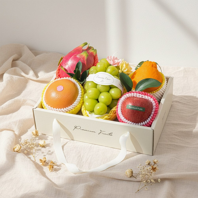 퐈퐈네 설날 추석 명절과일선물세트 혼합과일선물, 1세트, 피치하모니