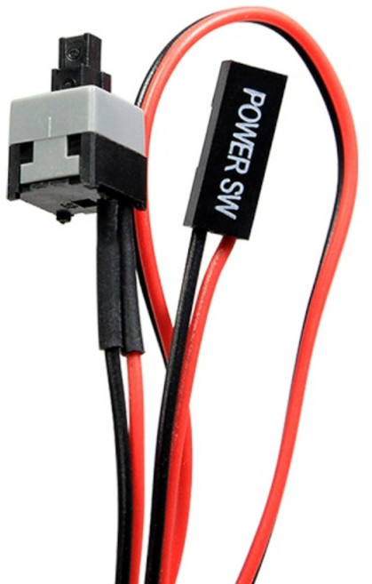 [HDTOP] PC 파워 리셋 스위치 케이블 HT-I06 [0.5m], 1개