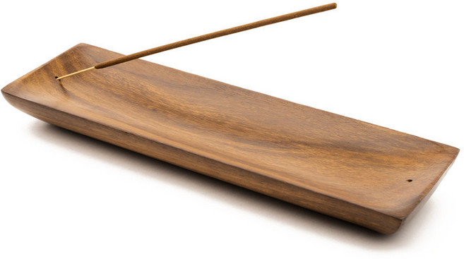 피오센트 스퀘어 로즈우드 인센스 스틱 홀더