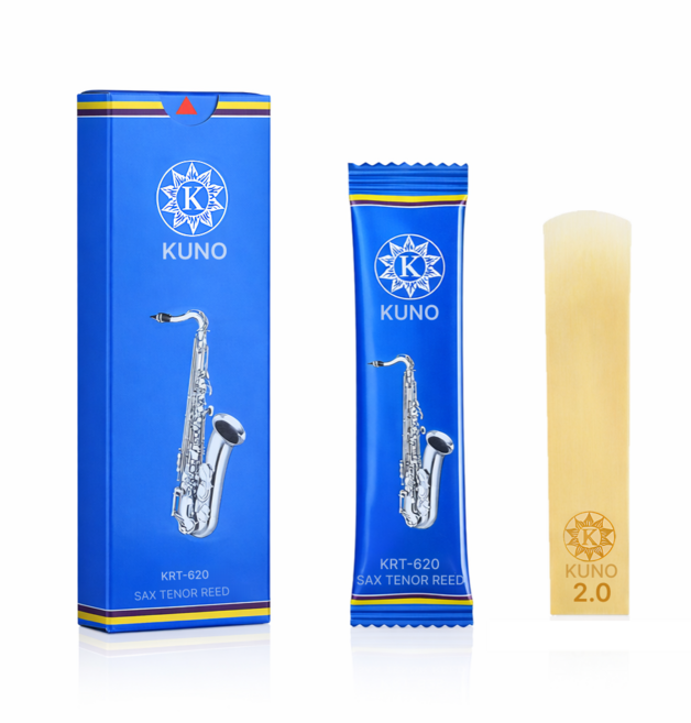 KUNO 쿠노 테너 색소폰 합성리드 KRT-6 (강도 2.0 2.25 2.5 2.75 3.0 3.5), 1개