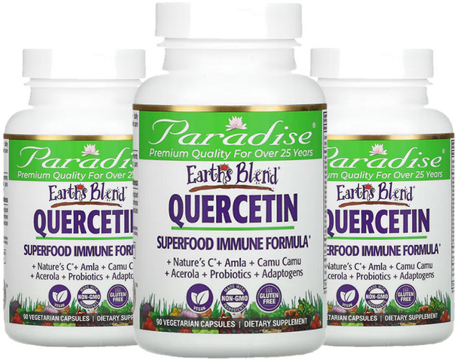 파라다이스허브 퀘르세톨 퀘르세틴 쿼세틴 카뮤트효소 카무드효소 카무트 호라산밀 90캡슐3통, 90정, 3개