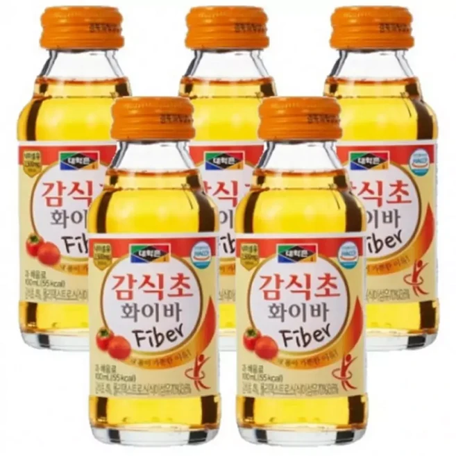 대학촌 감식초화이바 100ml x 50병 감식초음료 대학촌감식초