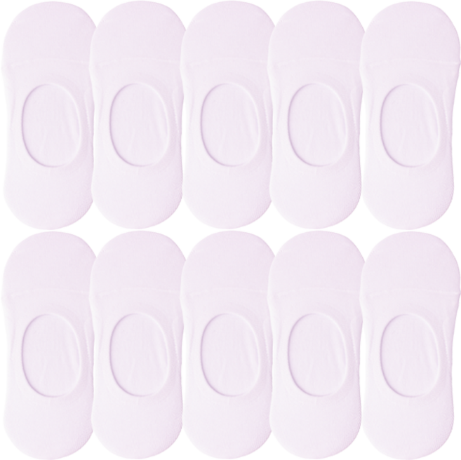 패밀리삭스 국내생산 100% 프리미엄 안벗겨지는 여성 페이크삭스 10켤레 안벗겨지는 덧신