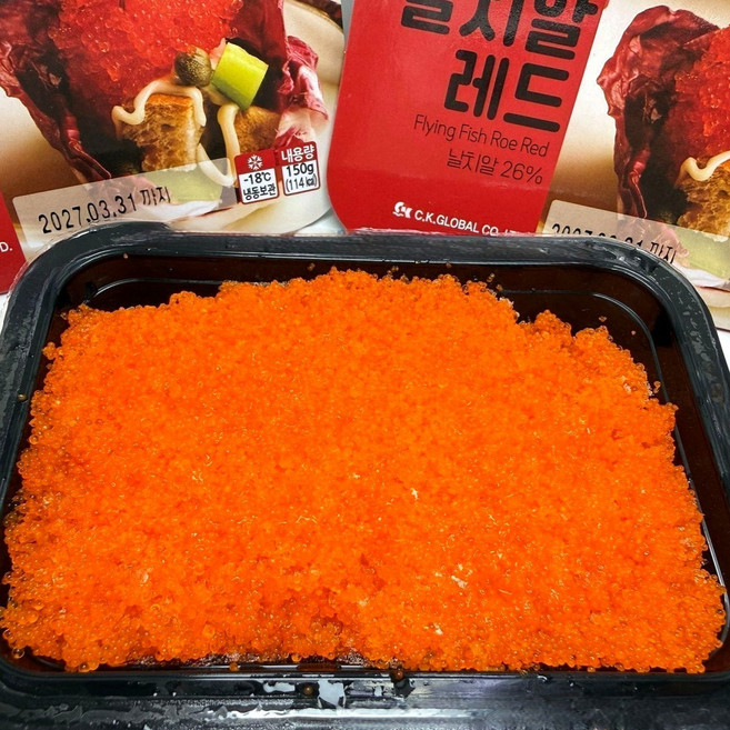 수산잇츠 날치알 레드 150g, 1개