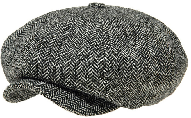AMN014.헤링본 단추챙 남자 빵모자 뉴스보이캡 겨울 마도로스 모자