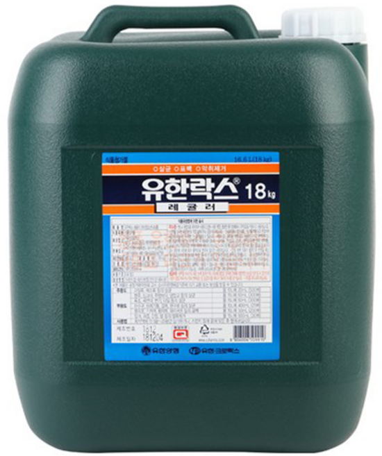 유한양행 유한락스대용량 18kg buk*803kv, 1, 1개