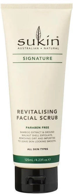 호주 수킨 Sukin Facial Scrub 시그니처 리바이탈라이징 페이스 스크럽, 5개, 125ml - 쿠팡