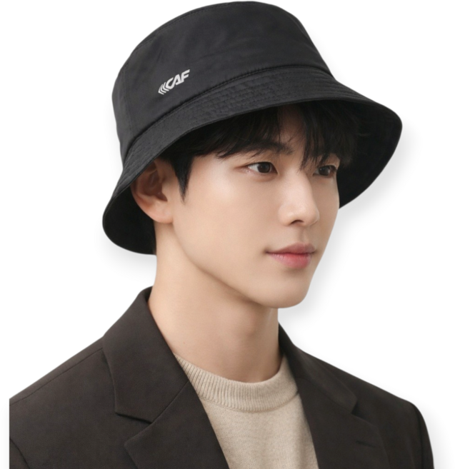 르까프 경량 벙거지 모자 등산 남여공용 블랙