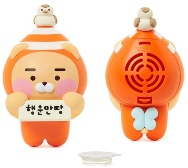 카카오프렌즈 안전요정 차량용 모니터 방향제 춘식이 라이언, 1개