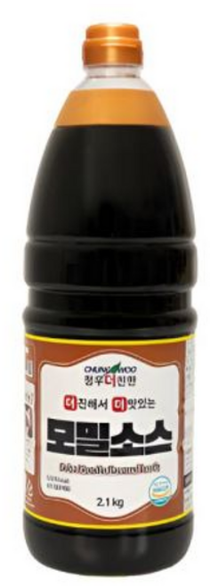 청우 더진한 모밀 소스 모밀 소스 냉모밀 육수 업소용 대용량, 1개, 2.1kg