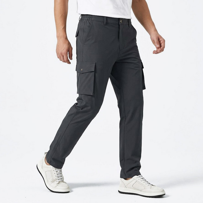 김영주골프 남성 카고 팬츠 KRMP61055 데일리 작업복 등산 골프 스판 밴딩바지