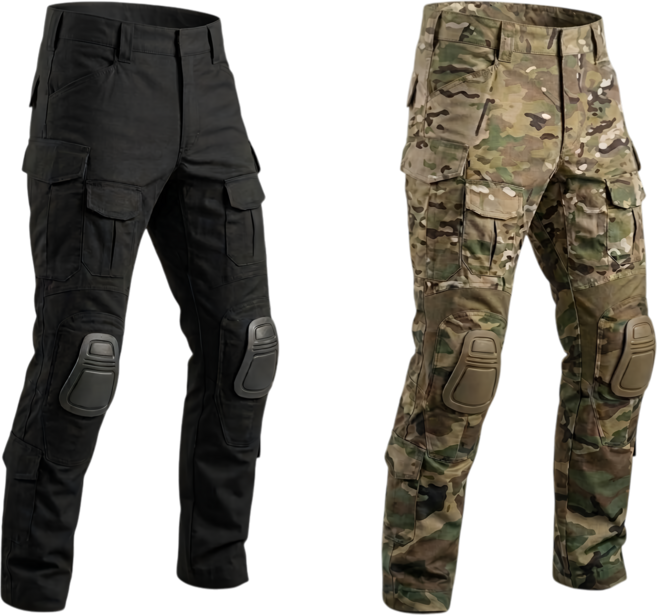 워스택스 멀티 유틸리티 택티컬 팬츠 방수 무릎패드 등산 현장 작업 낚시 전술 훈련