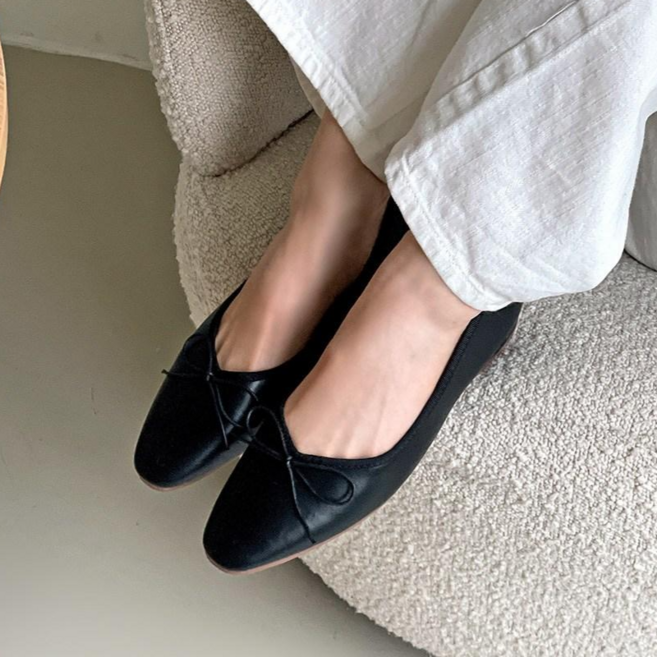 플라틴베이지 여성 속굽 플랫슈즈 티 안 나는 키높이 메리제인 (발편한/3cm/다리길어보이는)