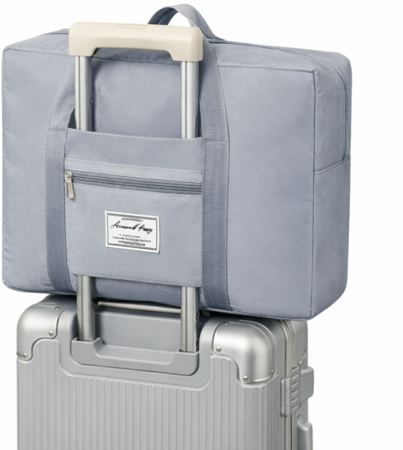 노이워니 캐리어 보조 접이식 여행용 보스턴백