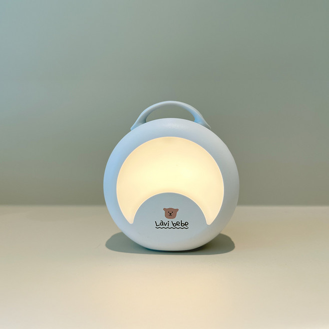 라비베베 아기신생아 백색소음기 수면교육 수유등, 1개