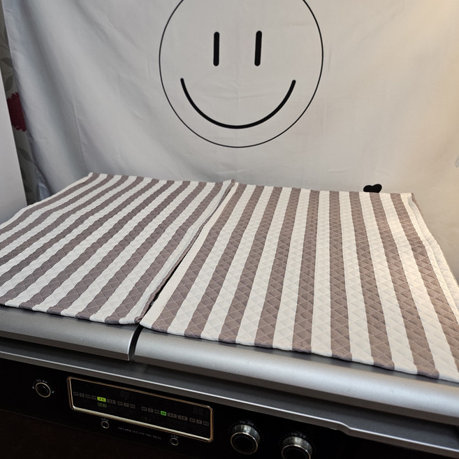 블링블링우리집 뚜껑형 김치냉장고커버 김치냉장고덮개 딤채, 페일핑크