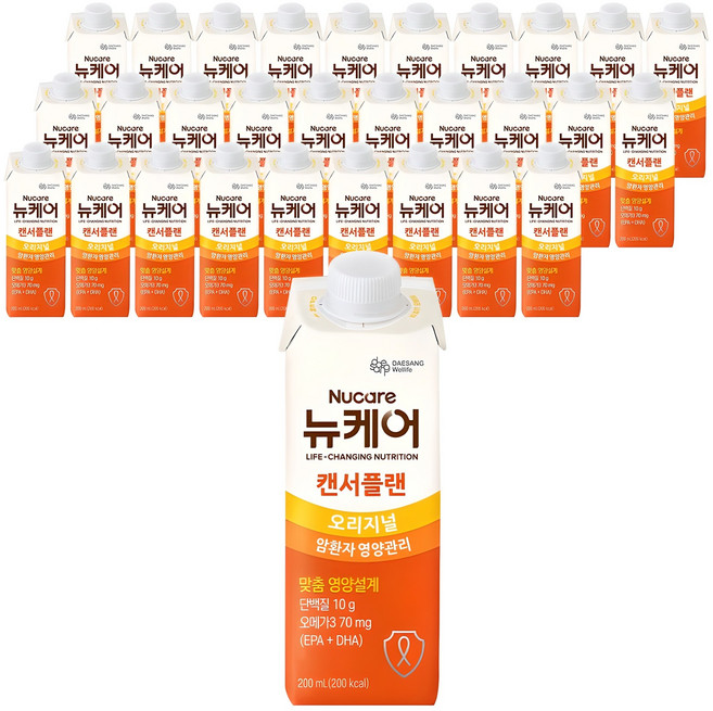 뉴케어 정품 캔서플랜 오리지널 환자영양식, 200ml, 30개
