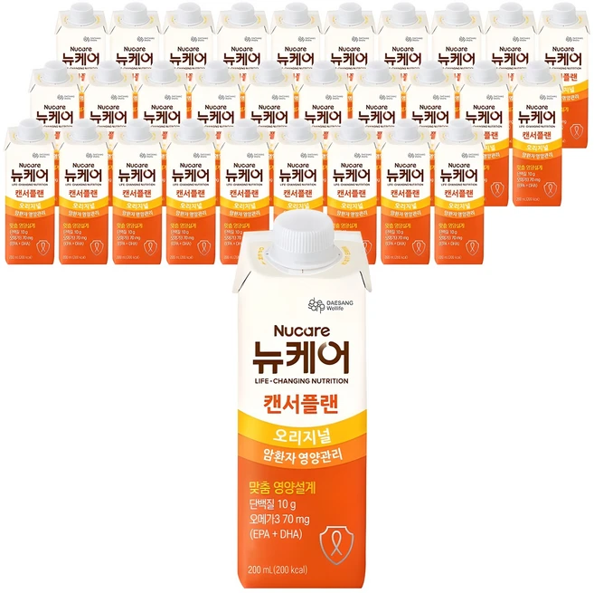 뉴케어 정품 캔서플랜 오리지널 환자영양식, 200ml, 30개 - 쿠팡
