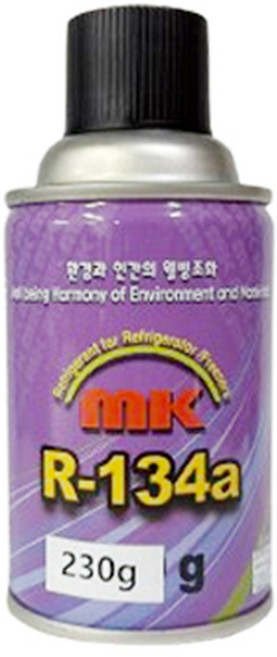[엠케이케미칼] R-134a 냉매(230g 소용량 캔) 차량용 R134a HFC-134a, 1개, 공용