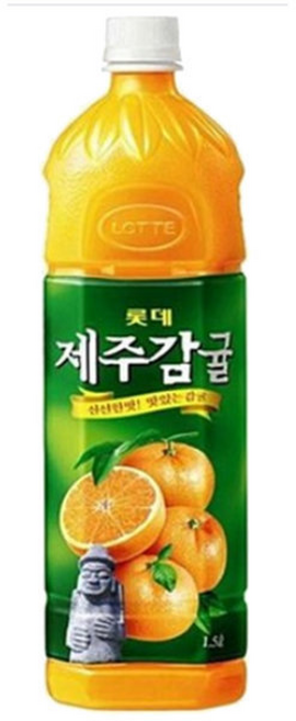 롯데 제주감귤 x입, 1.5L, 12개