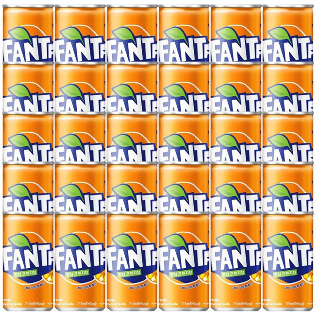 환타 오렌지향, 215ml, 30개