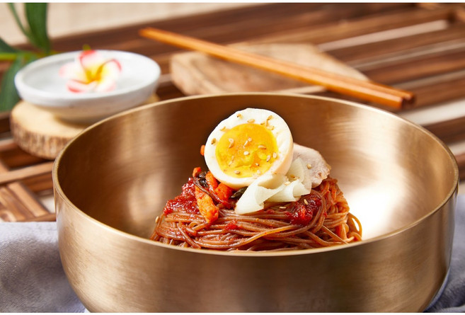 (덤핑처리)도토리냉면 10인분 반반세트 식당납품