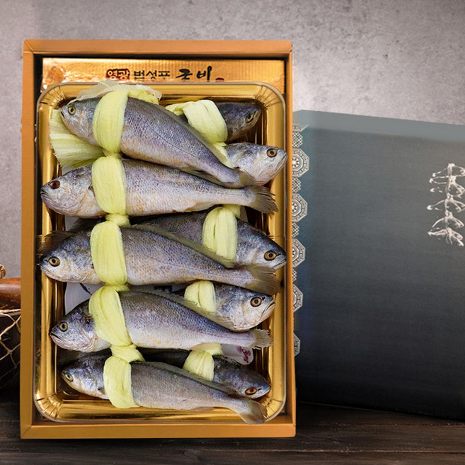 제일굴비 영광 반건굴비 보리굴비 찐보리굴비 선물세트, 1세트, 영광 반건굴비선물세트 특대30~32cm*10미