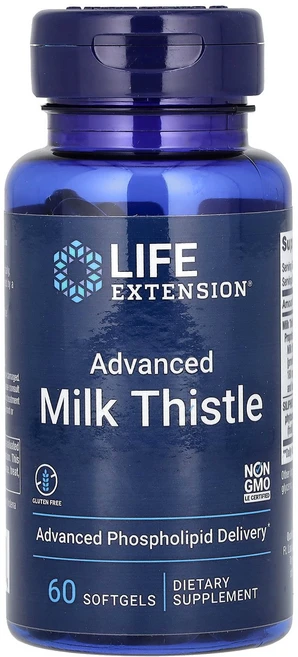 Life Extension 라이프익스텐션 밀크씨슬 60 소프트젤 실리마린 영양제, 1개, 60정 - 쿠팡