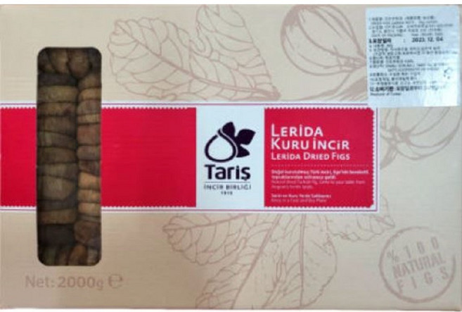 오도독상점 반건조 무화과 튀르키에 프리미엄, 1개, 2kg