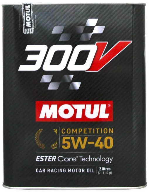 MOTUL 300V 5W40 5W30 0W40 0W20 汽柴油車機油 合成雙酯基 黑鐵罐, 1個