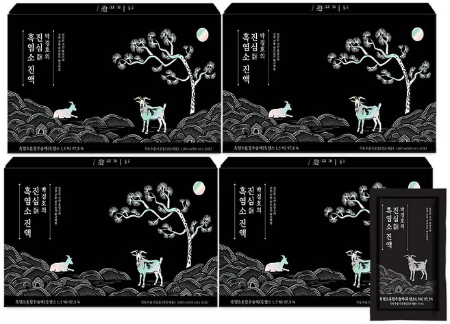 메이준뉴트리 박경호의 진심 흑염소진액, 60ml, 120개