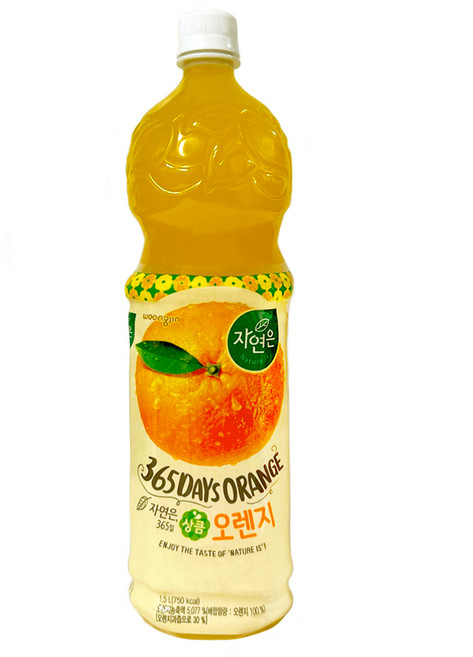 자연은 오렌지 1.5Lx6펫, 1.5L, 6개