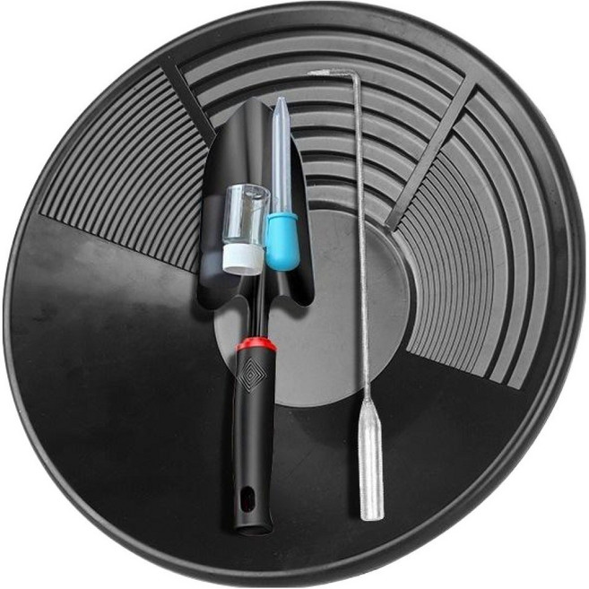 사금채취 장비 레저 취미생활, 1개, 패닝접시5종세트