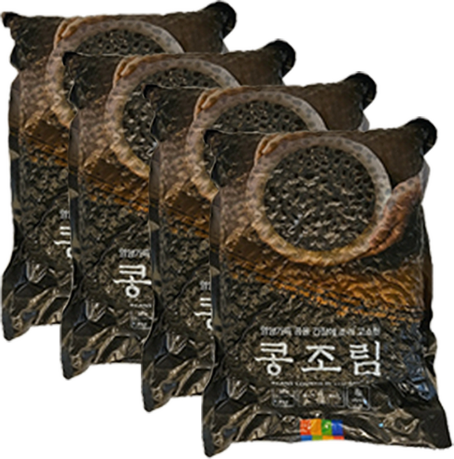 맛찬 착한 콩조림 업소용 대용량, 4개, 4kg