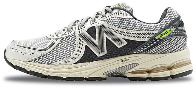 New Balance Unisex 860 銀色金屬球鞋
