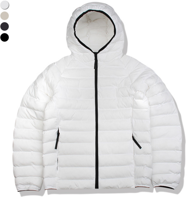 오마보이 남성용 컴팩트 후드 경량 패딩