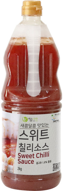 이슬나라 스위트칠리소스, 2kg, 1개