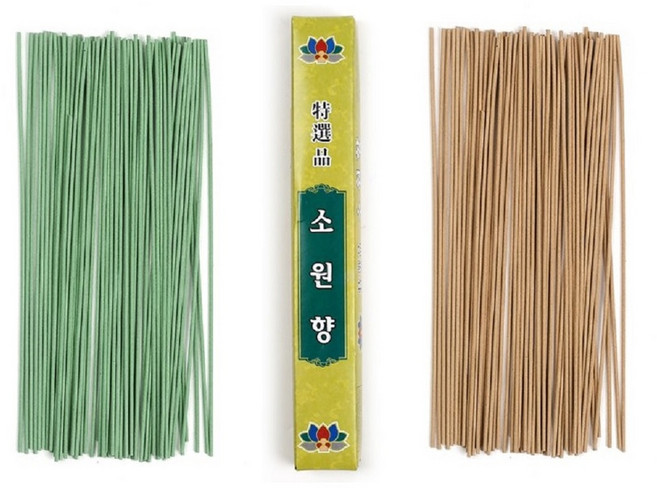 롯데 소원향(40g) 소원향초 종교용향초 장례식향초 제사 차례용향초, 혼합색상, 10개