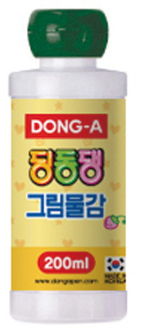 [127404]딩동댕 그림물감(200ml/녹색/동아), 본상품색상선택, 200ml