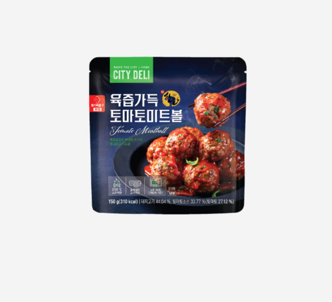삼립 육즙가득 토마토미트볼 150g, 10개