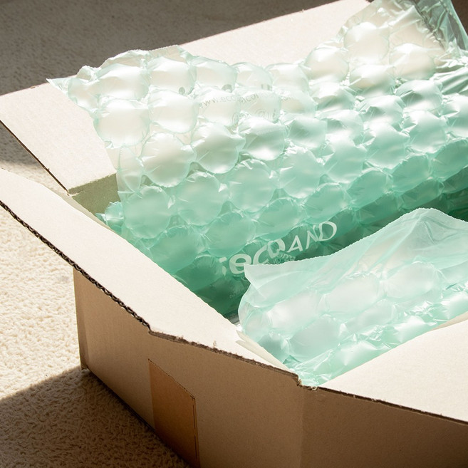 에코앤드 에코 에어캡 뽁뽁이 포장용에어캡 에어팩 에어쿠션 택배 포장 뾱뾱이 포장완충재 에어필로우 충전재 [매트형], 80개