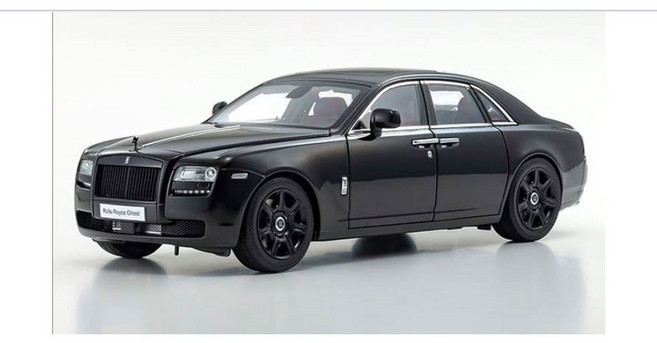 2011 ROLLS ROYCE GHOST/DIAMOND BLACK (KYOSHO) 롤스로이스 고스트 쿄쇼컬렉션 08802DBK, 1개