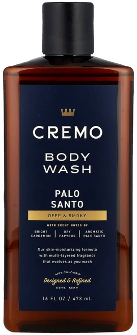 Cremo 크레모 리치 레더링 팔로 산토 바디워시 473ML, 1개 - 쿠팡