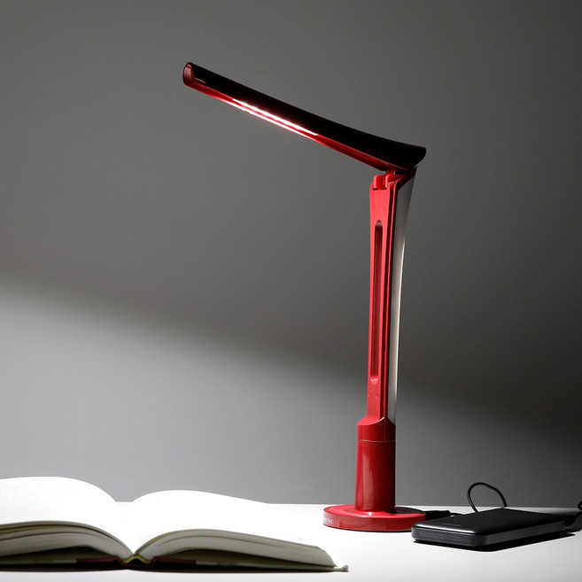 드레텍 USB LED스탠드, 레드색상